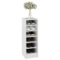vidaXL Schuhschrank Hochglanz-Weiß 31,5x35x90 cm Holzwerkstoff vidaXL Schuhschrank Hochglanz-Weiß 31,5x35x90 cm Holzwerkstoff
