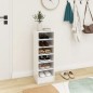 vidaXL Schuhschrank Hochglanz-Weiß 31,5x35x90 cm Holzwerkstoff vidaXL Schuhschrank Hochglanz-Weiß 31,5x35x90 cm Holzwerkstoff