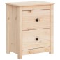 vidaXL Nachttische 2 Stk. 50x35x61,5 cm Massivholz Kiefer vidaXL Nachttische 2 Stk. 50x35x61,5 cm Massivholz Kiefer