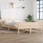 vidaXL Massivholzbett 140x190 cm vidaXL Massivholzbett 140x190 cm