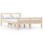 vidaXL Massivholzbett 140x190 cm vidaXL Massivholzbett 140x190 cm