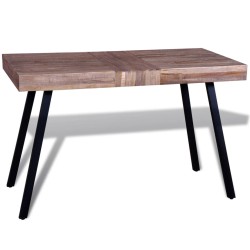vidaXL Tisch Altholz Teak 