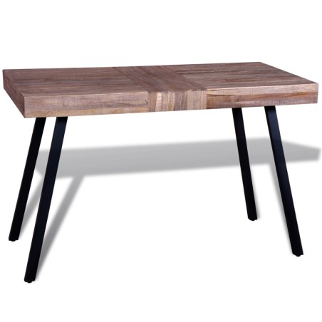 vidaXL Tisch Altholz Teak 