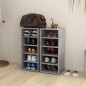 vidaXL Schuhschränke 2 Stk. Betongrau 31,5x35x70 cm Holzwerkstoff vidaXL Schuhschränke 2 Stk. Betongrau 31,5x35x70 cm Holzwerkstoff