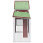 vidaXL Kaninchenstall Mokka 185,5x60,5x109,5 cm Massivholz Kiefer vidaXL Kaninchenstall Mokka 185,5x60,5x109,5 cm Massivholz Kiefer