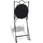 3-tlg. Bistro-Set Keramikfliese Terrakotta/Weiß 3-tlg. Bistro-Set Keramikfliese Terrakotta/Weiß