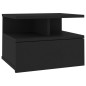 vidaXL Hängender Nachttisch Schwarz 40x31x27 cm Holzwerkstoff vidaXL Hängender Nachttisch Schwarz 40x31x27 cm Holzwerkstoff