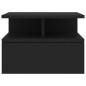 vidaXL Hängender Nachttisch Schwarz 40x31x27 cm Holzwerkstoff vidaXL Hängender Nachttisch Schwarz 40x31x27 cm Holzwerkstoff