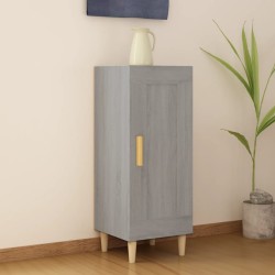 vidaXL Sideboard Grau Sonoma 34,5x34x90 cm Holzwerkstoff