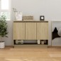 vidaXL Sideboard Sonoma-Eiche 97x31x75 cm Holzwerkstoff vidaXL Sideboard Sonoma-Eiche 97x31x75 cm Holzwerkstoff