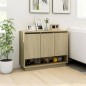 vidaXL Sideboard Sonoma-Eiche 97x31x75 cm Holzwerkstoff vidaXL Sideboard Sonoma-Eiche 97x31x75 cm Holzwerkstoff