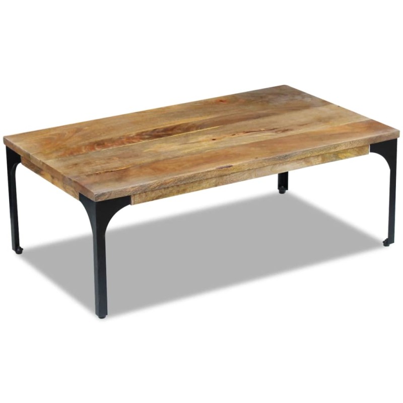 vidaXL Mangoholz Couchtisch 100x60x35 cm vidaXL Mangoholz Couchtisch 100x60x35 cm
