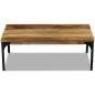 vidaXL Mangoholz Couchtisch 100x60x35 cm vidaXL Mangoholz Couchtisch 100x60x35 cm
