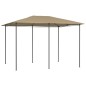 vidaXL Pavillon 3x4x2,6 m Taupe 160 g/m² vidaXL Pavillon 3x4x2,6 m Taupe 160 g/m²