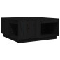 vidaXL Couchtisch Schwarz 80x81x36,5 cm Massivholz Kiefer vidaXL Couchtisch Schwarz 80x81x36,5 cm Massivholz Kiefer