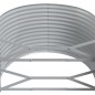 vidaXL Hochbeet Pulverbeschichteter Stahl 322x100x68 cm Anthrazit vidaXL Hochbeet Pulverbeschichteter Stahl 322x100x68 cm Anthrazit