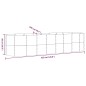 vidaXL Hochbeet Pulverbeschichteter Stahl 322x100x68 cm Anthrazit vidaXL Hochbeet Pulverbeschichteter Stahl 322x100x68 cm Anthrazit