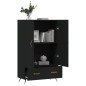 vidaXL Highboard Schwarz 69,5x31x115 cm Holzwerkstoff vidaXL Highboard Schwarz 69,5x31x115 cm Holzwerkstoff