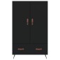 vidaXL Highboard Schwarz 69,5x31x115 cm Holzwerkstoff vidaXL Highboard Schwarz 69,5x31x115 cm Holzwerkstoff