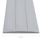 vidaXL Übergangsprofil 5 Stk. Aluminium 134cm Silbern vidaXL Übergangsprofil 5 Stk. Aluminium 134cm Silbern