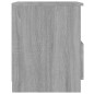 vidaXL Nachttisch Grau Sonoma 40x40x50 cm Holzwerkstoff vidaXL Nachttisch Grau Sonoma 40x40x50 cm Holzwerkstoff