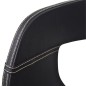 Esszimmerstühle 4 Stk. Schwarz Bugholz und Kunstleder Esszimmerstühle 4 Stk. Schwarz Bugholz und Kunstleder