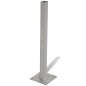 vidaXL Zaunelement WPC 105 x(105-185) cm Braun vidaXL Zaunelement WPC 105 x(105-185) cm Braun