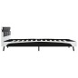 Bettgestell mit LED Schwarz Kunstleder 140x200 cm Bettgestell mit LED Schwarz Kunstleder 140x200 cm