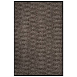 vidaXL Fußmatte Beige 80x120 cm