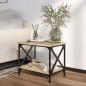 vidaXL Beistelltisch Sonoma-Eiche 55x38x45 cm Holzwerkstoff vidaXL Beistelltisch Sonoma-Eiche 55x38x45 cm Holzwerkstoff