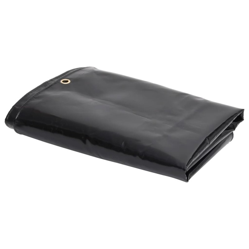 vidaXL Abdeckplane 650 g/m² 2x3 m Schwarz vidaXL Abdeckplane 650 g/m² 2x3 m Schwarz