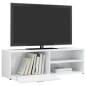 vidaXL TV-Schrank Hochglanz-Weiß 120x34x37 cm Holzwerkstoff vidaXL TV-Schrank Hochglanz-Weiß 120x34x37 cm Holzwerkstoff
