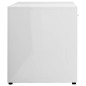 vidaXL TV-Schrank Hochglanz-Weiß 120x34x37 cm Holzwerkstoff vidaXL TV-Schrank Hochglanz-Weiß 120x34x37 cm Holzwerkstoff