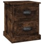 vidaXL Nachttisch Räuchereiche 39x39x47,5 cm Holzwerkstoff vidaXL Nachttisch Räuchereiche 39x39x47,5 cm Holzwerkstoff