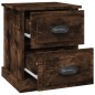 vidaXL Nachttisch Räuchereiche 39x39x47,5 cm Holzwerkstoff vidaXL Nachttisch Räuchereiche 39x39x47,5 cm Holzwerkstoff