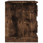 vidaXL Nachttisch Räuchereiche 39x39x47,5 cm Holzwerkstoff vidaXL Nachttisch Räuchereiche 39x39x47,5 cm Holzwerkstoff