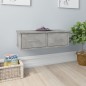 vidaXL Wand-Schubladenregal Betongrau 60x26x18,5 cm Holzwerkstoff vidaXL Wand-Schubladenregal Betongrau 60x26x18,5 cm Holzwerkstoff