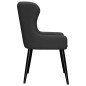 Esszimmerstühle 2 Stk. Schwarz Stoff Esszimmerstühle 2 Stk. Schwarz Stoff