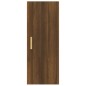 vidaXL Wandschrank Braun Eichen-Optik 34,5x34x90 cm Holzwerkstoff vidaXL Wandschrank Braun Eichen-Optik 34,5x34x90 cm Holzwerkstoff