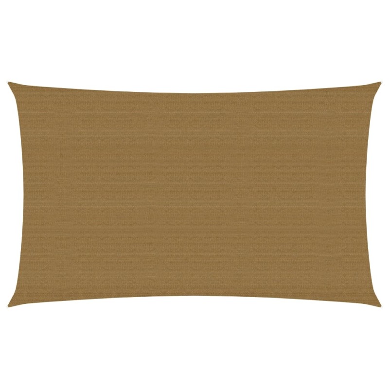 vidaXL Sonnensegel 160 g/m² Taupe 2x4,5 m HDPE vidaXL Sonnensegel 160 g/m² Taupe 2x4,5 m HDPE