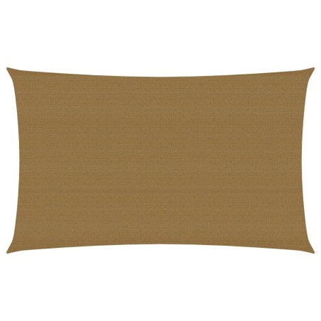 vidaXL Sonnensegel 160 g/m² Taupe 2x4,5 m HDPE