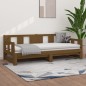 vidaXL Tagesbett Ausziehbar Honigbraun Massivholz Kiefer 2x(80x200) cm vidaXL Tagesbett Ausziehbar Honigbraun Massivholz Kiefer 2x(80x200) cm