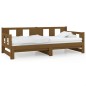 vidaXL Tagesbett Ausziehbar Honigbraun Massivholz Kiefer 2x(80x200) cm vidaXL Tagesbett Ausziehbar Honigbraun Massivholz Kiefer 2x(80x200) cm