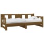 vidaXL Tagesbett Ausziehbar Honigbraun Massivholz Kiefer 2x(80x200) cm vidaXL Tagesbett Ausziehbar Honigbraun Massivholz Kiefer 2x(80x200) cm