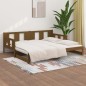 vidaXL Tagesbett Ausziehbar Honigbraun Massivholz Kiefer 2x(80x200) cm vidaXL Tagesbett Ausziehbar Honigbraun Massivholz Kiefer 2x(80x200) cm