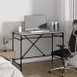 vidaXL Schreibtisch Grau Sonoma 100x50x76 cm Holzwerkstoff und Eisen vidaXL Schreibtisch Grau Sonoma 100x50x76 cm Holzwerkstoff und Eisen
