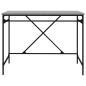 vidaXL Schreibtisch Grau Sonoma 100x50x76 cm Holzwerkstoff und Eisen vidaXL Schreibtisch Grau Sonoma 100x50x76 cm Holzwerkstoff und Eisen