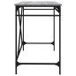 vidaXL Schreibtisch Grau Sonoma 100x50x76 cm Holzwerkstoff und Eisen vidaXL Schreibtisch Grau Sonoma 100x50x76 cm Holzwerkstoff und Eisen