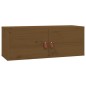 vidaXL Wandschränke 2 Stk. Honigbraun 80x30x30 cm Massivholz Kiefer vidaXL Wandschränke 2 Stk. Honigbraun 80x30x30 cm Massivholz Kiefer