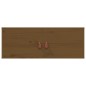 vidaXL Wandschränke 2 Stk. Honigbraun 80x30x30 cm Massivholz Kiefer vidaXL Wandschränke 2 Stk. Honigbraun 80x30x30 cm Massivholz Kiefer